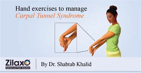 Zilaxo Advanced Pain Solution Hand Exercises To Manage Carpal Tunnel