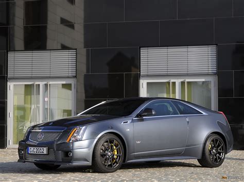 Pictures Of Cadillac Cts V Coupe Black Diamond Eu Spec 2011 1280x960
