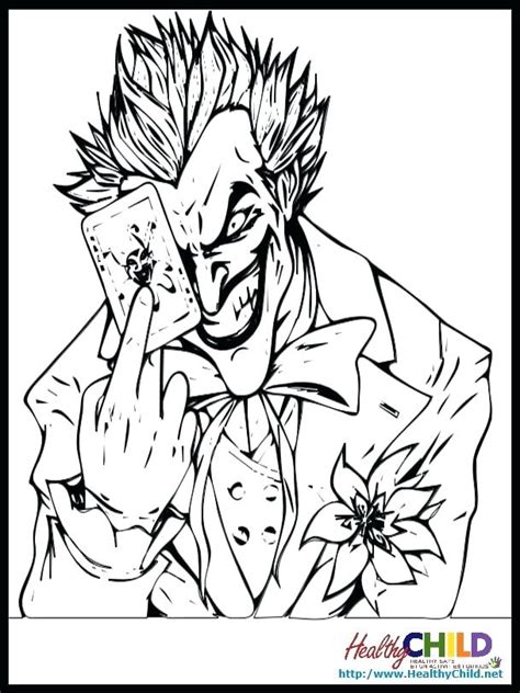 Batman Vs Joker Coloring Pages At Free