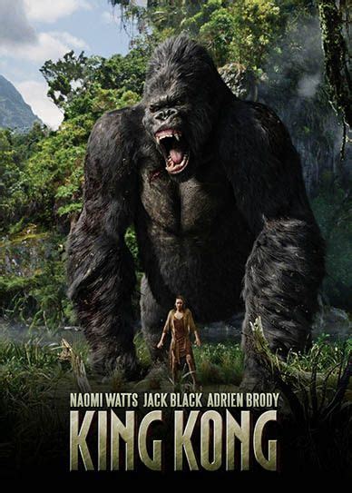 Kong trailers, reviews and much more. King-Kong-(2005)-cover | King kong movie, King kong vs ...