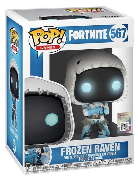 Fortnite Frozen Raven Pop Vinyl Figure Minotaurcz