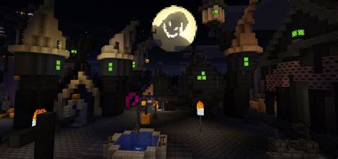 Halloween Town Creation Minecraft Pe Maps
