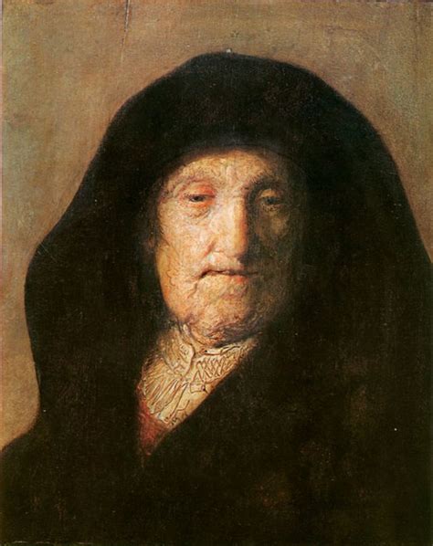 Portrait Of Mother Of Rembrandt C1630 Rembrandt