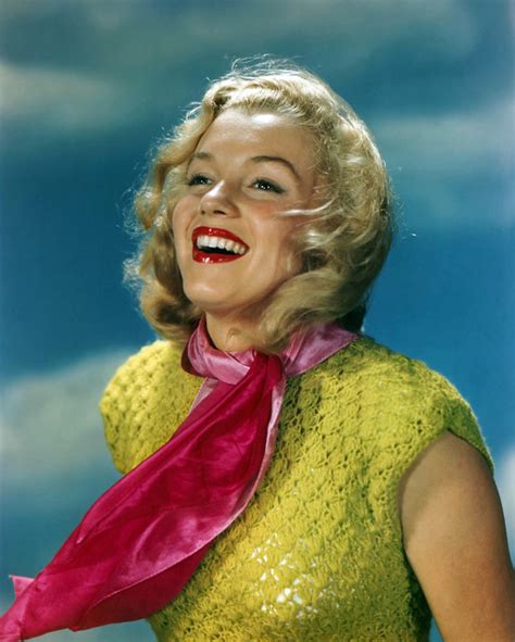 Beautiful Marilyn Monroe Color Photograph Circa Late 1940s The Man