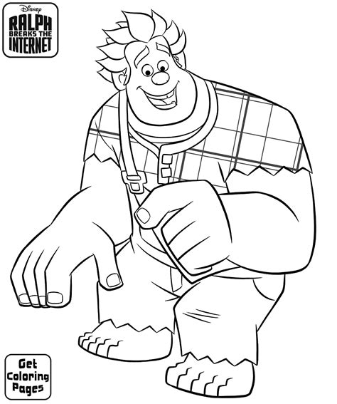 Wreck it ralph is hitting the big screen on november 2nd! Coloring and Drawing: Calhoun Coloring Pages For Kids ...