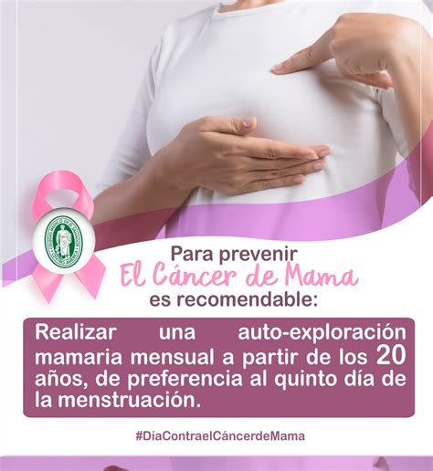 RecomendaciÓn Para Prevenir El CÁncer De Mama Colegio Médico De El