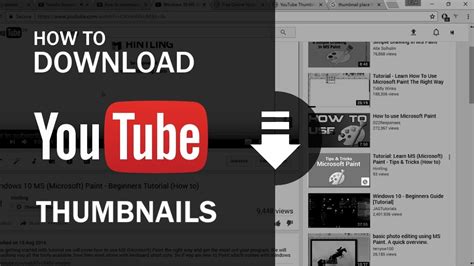 Download Youtube Thumbnails Simple And Easy Guide To Saving Youtube