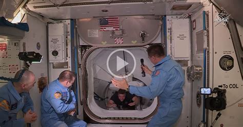 The Historic Moment Astronauts Bob Behnken And Doug Hurley Arrived On