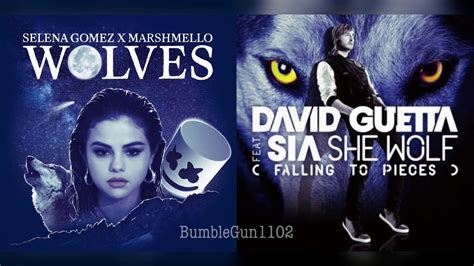 Selena Gomez Ft Marshmello David Guetta Ft Sia She Wolves Wolves X She Wolf Mashup Youtube