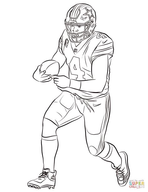 Dallas Cowboys Football Coloring Pages Img Public