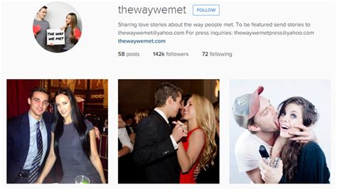 “the Way We Met” ιστορίες αγάπης και συντροφικότητας στο Instagram