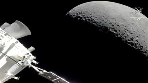 Nasas Orion Spacecraft Offers Last Breathtaking Views Of The Moon As