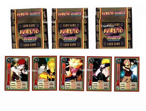 200 Cartinhas Boruto Naruto 50 Pacotinhos Cards Pequenos