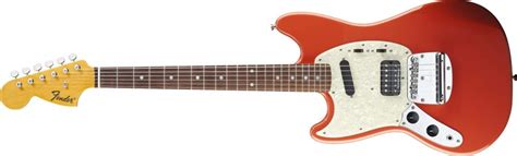 This tuning is drop c flat. Fender Kurt Cobain Mustang Left Hand (Fiesta Red)