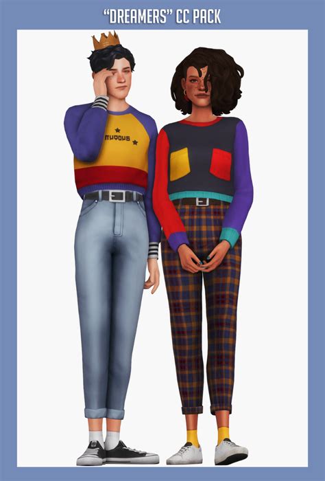 Pin On Ts4 Clothes M