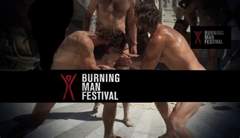 This Burning Man Festival Naked Oil Wrestling Party Will Make You Rethink Your Travel Plans