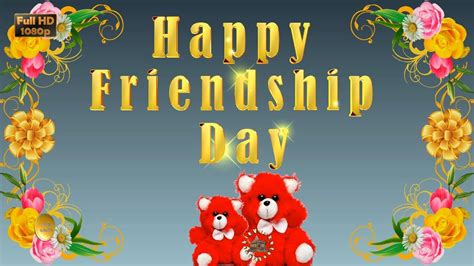 Happy friendship day or friend's day is celebrated every year by the united nations (un) on the 30th of july while some countries celebrate this day as national friendship day on some other dates. Happy Friendship Day 2018,Wishes,Whatsapp Video,Greetings ...