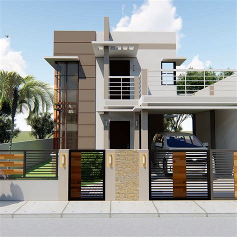2 Storey Residential House Plan Cad Files Dwg Files Plans And Details