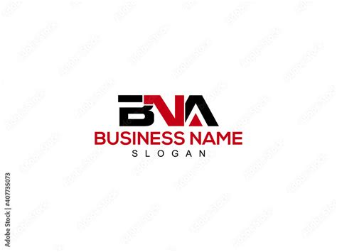 Bna Logo Vector And Illustrations For Business Stock Vector Adobe Stock