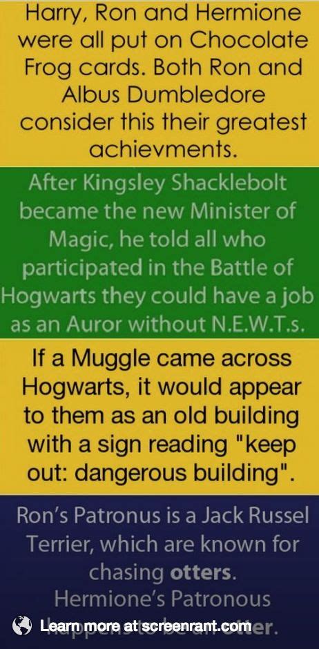 Harry Potter Fun Facts Part 1 Harry Potter Fun Facts Harry Potter