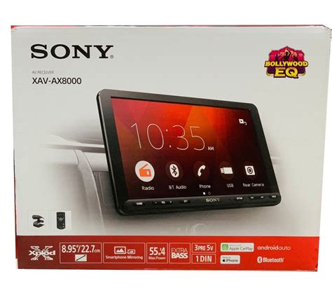 Sony Xav Ax8100 Car Music System Bluetooth Model Namenumber Xav