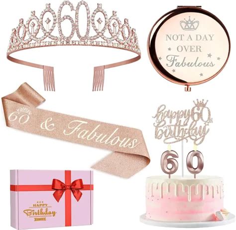 TH BIRTHDAY DECORATIONS Women Including Th Birthday Crown Tiara Sash Cake PicClick