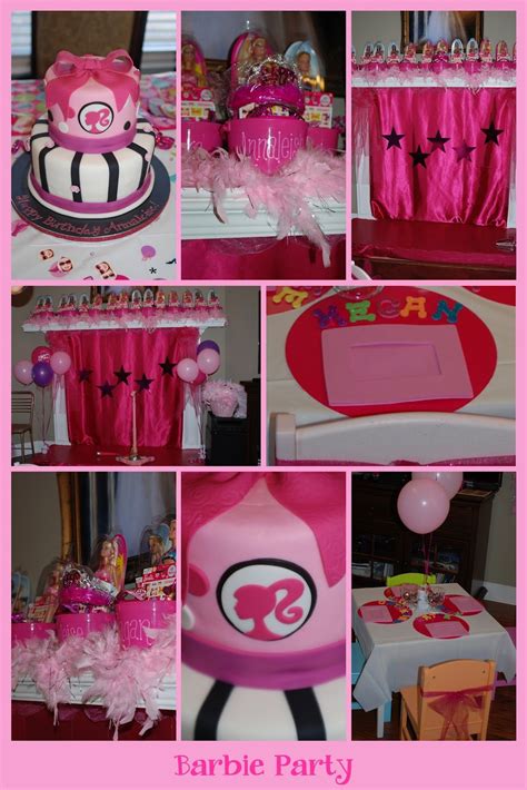 Barbie Birthday Party Ideas Come On Barbie Lets Go Party Love The Stage Barbie Theme