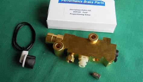 brake proportioning valve ford