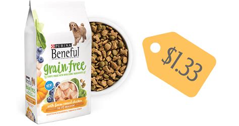 Order online today & get 25% off your order! Purina Beneful Grain-Free Dog Food, $1.33 Per Bag ...