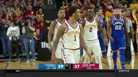 Kansas Vs Iowa State Men S Basketball Highlights Youtube