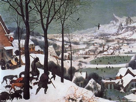 Bruegel Hunters In The Snow