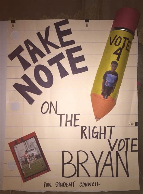 Poster Ideas For School Elections