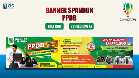 Free Cdr Desain Banner Penerimaan Peserta Didik Baru Ppdb Klsdesain