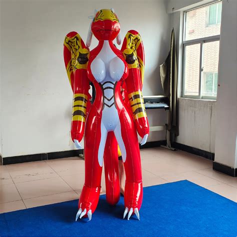 Hot Sale Beile Inflatable Dragon With Big Boobs With Sph For Model China Inflatable Red Dragon