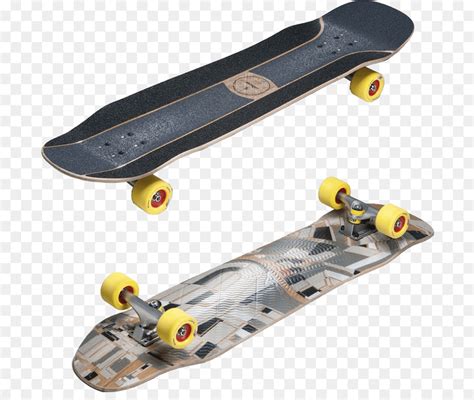 Longboard Skateboard Longboarding Gambar Png