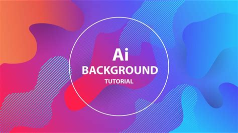 How To Make Colorful Liquid Backgrounds In Adobe Illustrator Youtube