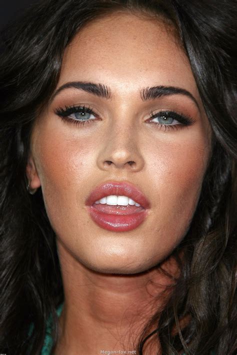 Pin By Maja Haibrock On Women Megan Fox Face Megan Fox Lips Megan