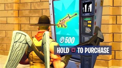 Can i win using only free vending machines? It's Official, Fortnite Is Getting a Vending Machine