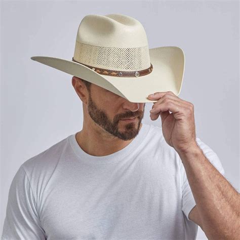 Austin Straw Cowboy Hat For Men By American Hat Makers