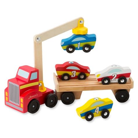 Melissa And Doug Car Loader Set Melissa And Doug Toys Wooden Truck