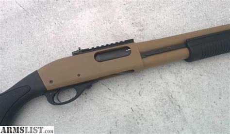 armslist for sale remington 870 tactical 12 gauge with ghost ring sights breacher muzzle