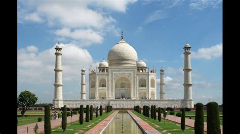 Taj Mahal 360 Degree View Agra India Youtube