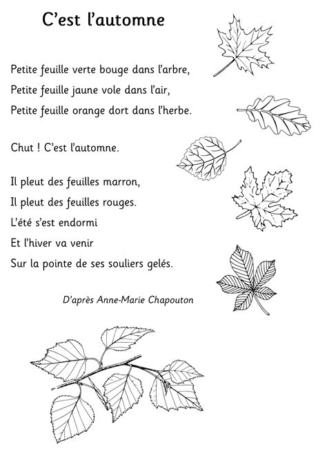 Poeme C Est L Automne
