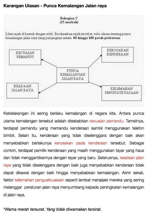 Contoh Ulasan Tahun Contoh Karangan Upsr Bahasa Melayu Senarai 61008