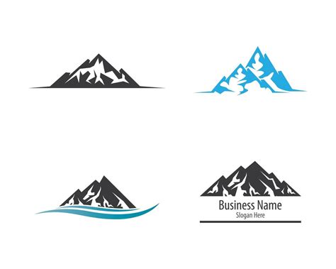 Mountain Logo Minimalist Landscape Mountain Logo Design Inspirations Download Free Vectors