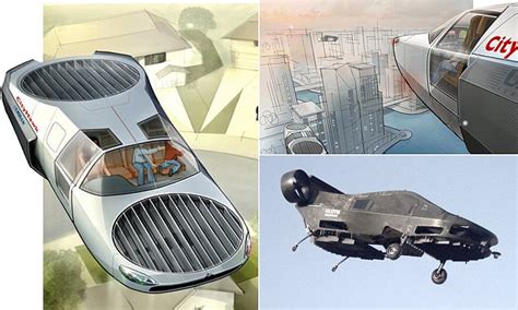 Cityhawk Four Passenger Flying Car Revealed Daily Mail Online