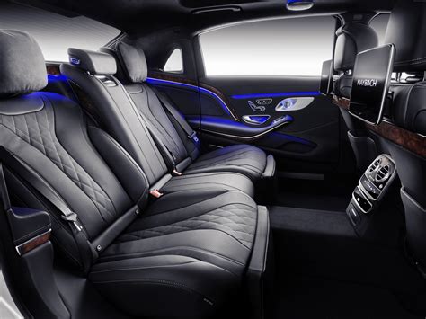 Black Car Seats Mercedes Maybach S Class 2018 Cars Interior Hd