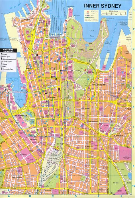 City Of Sydney Council Map Inner West Council Ward Map Inner West
