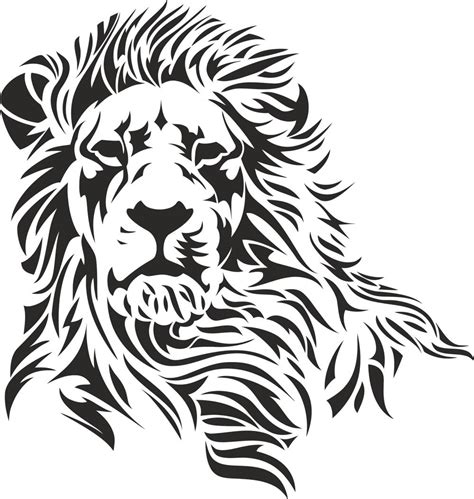 Lion Stencil File Free Cdr Vectors Art For Free Download Vectors Art