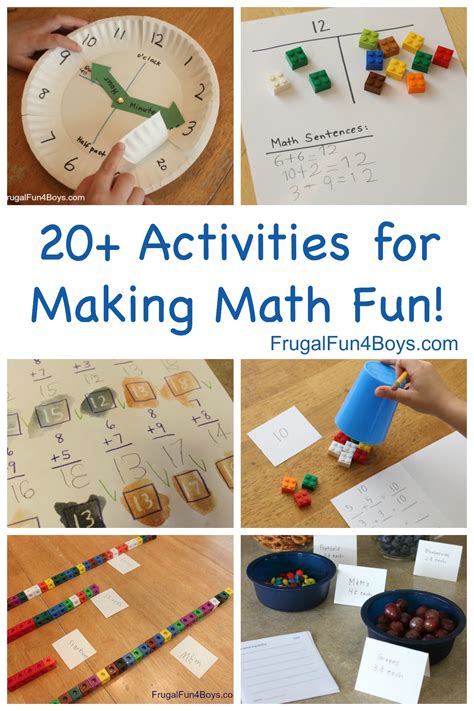 Hands on Math Activities for Making Elementary Math Fun!